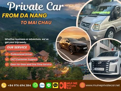 Private Car From Da Nang To Mai Chau